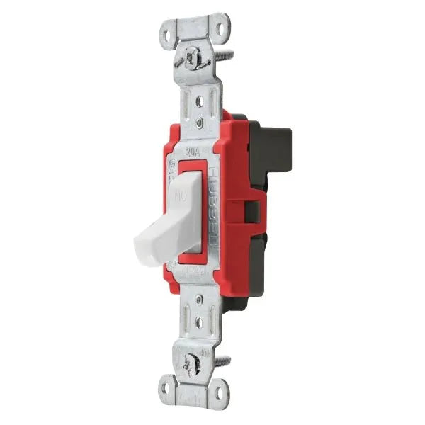 Hubbell 20 Amp 120/277 Volt 3-Way Snap-On Connector (White)