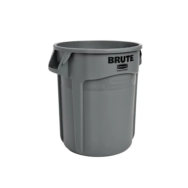 Rubbermaid Commercial Brute Round Trash Can, 20 Gal., Gray