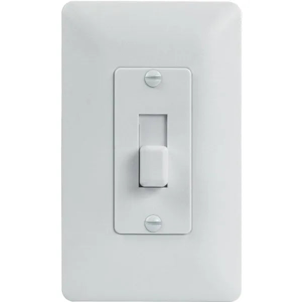 Titan3 1-Gang Toggle Wall Plate, White