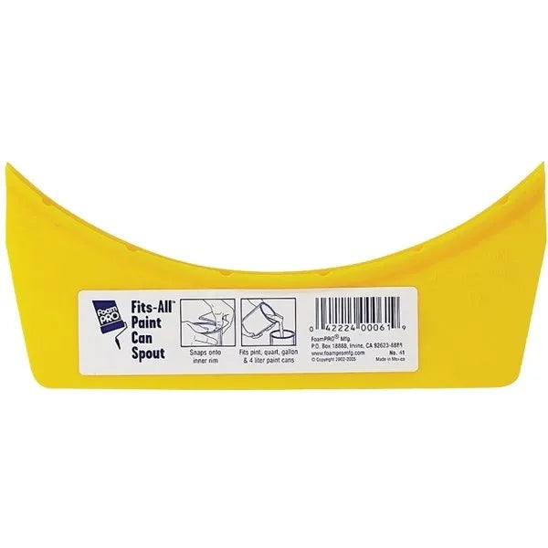 Foampro Mfg 61 Fits All Paint Can Spout