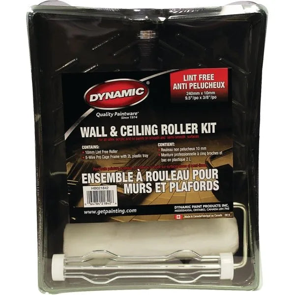 Dynamic Infinity Shed Resistant Roller And Tray Kit, Package Of 5 Kits