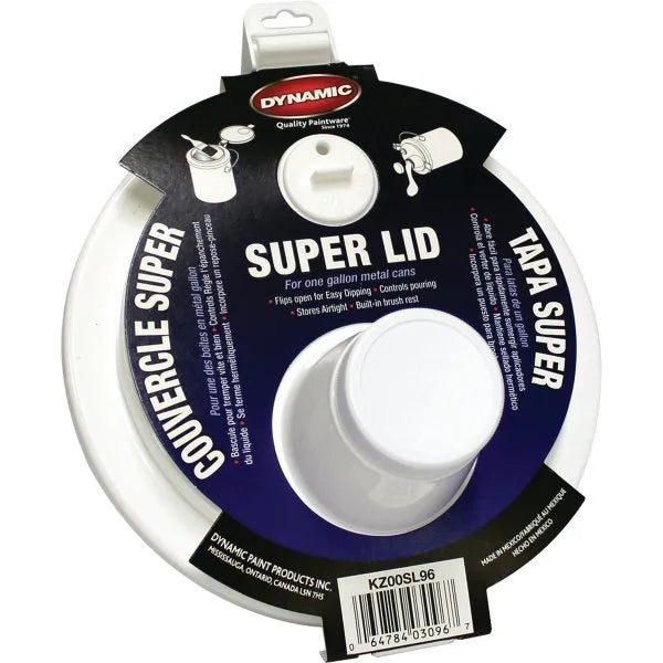 Dynamic Kz00sl96 Super Lid 2 Piece Lid W/ Spout For Gallon Cans