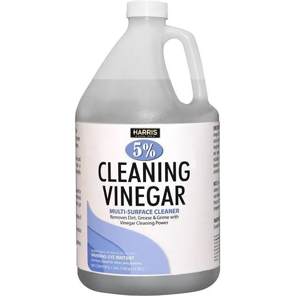 Harris 5 Percent Cleaning Vinegar Removes Dirt and Grime Safely