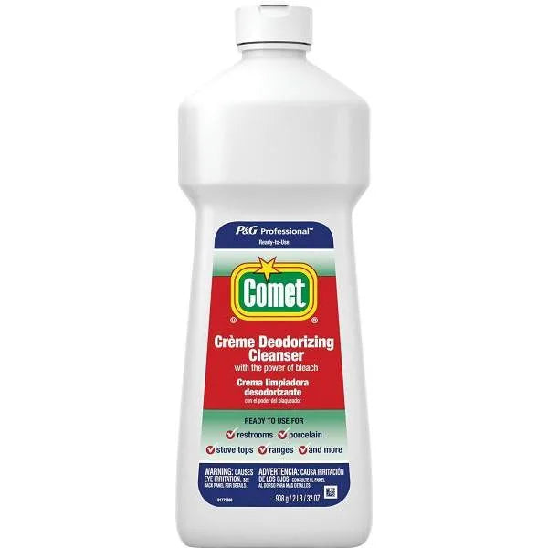 Comet 32 Oz Creme Deodorizing Cleanser With Bleach