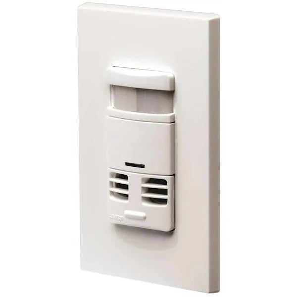 Leviton Multi-Technology Single-Polevwall Switch Motion Sensor, White