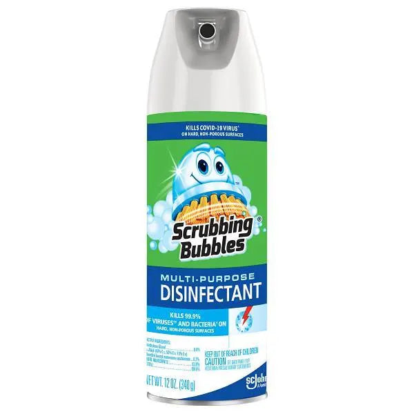 Scrubbing Bubbles® Multi-Purpose Disinfectant 12oz Aerosol Can