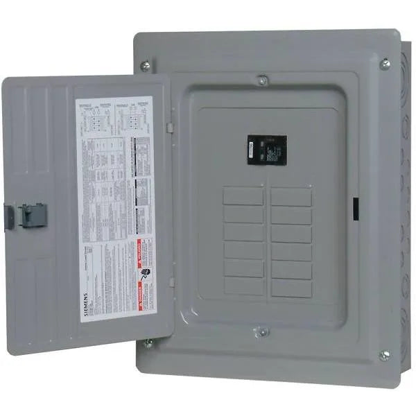 Siemens Pn Series 100a 12-Space 24-Circuit Main Breaker Neutral Load Center