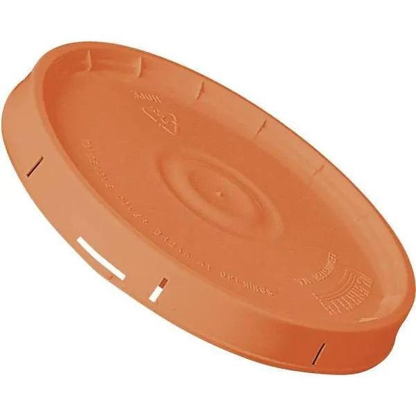 The Home Depot 5 Gal Orange Leakproof Bucket Lid With Gasket