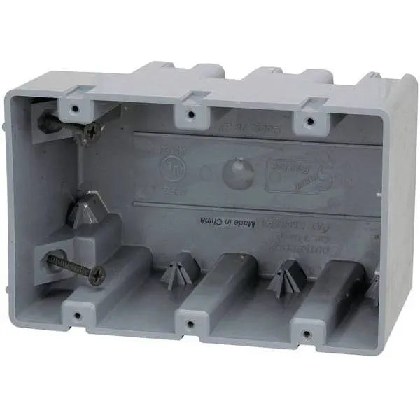 Southwire Smart Box 3-Gang Adjustable Depth Device Box