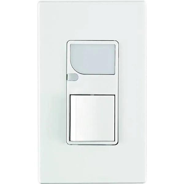 Leviton Decora 15a Residential Grd Combo Rocker Switch And Led Guide Lt Wh