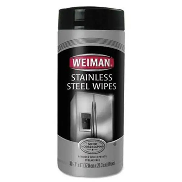 Weiman Stainless Steel Wipes (30- canister)