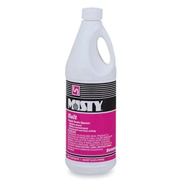 Misty 32 Oz. Halt Liquid Drain Cleaner
