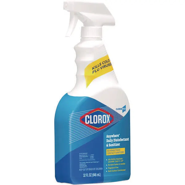 Anywhere Daily Disinfectant And Sanitizer, 32 Oz Spray Bottle