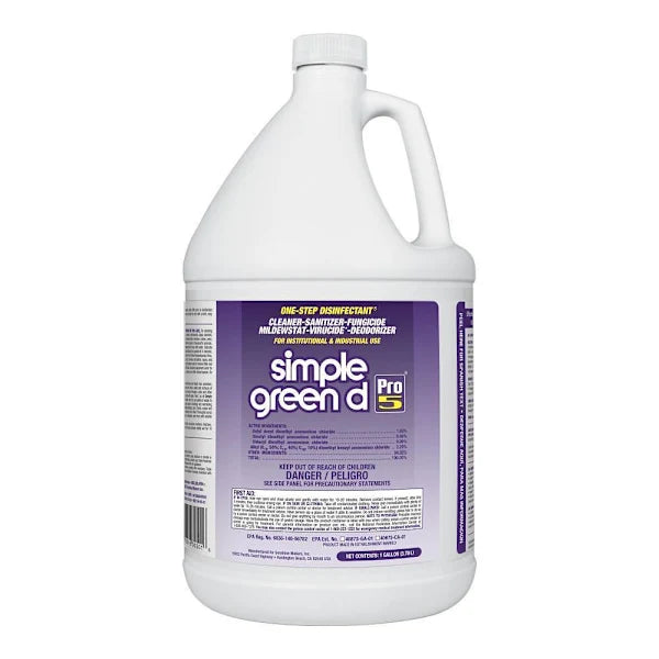 Simple Green® D Pro 5 128 Oz Liquid Disinfectant (Unscented)