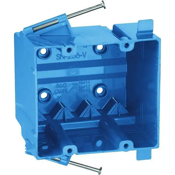 Thomas & Betts Thermoplastic 2-Gang Nail It Box