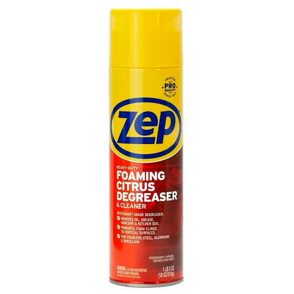Zep 18 Oz Heavy-Duty Foaming Citrus Degreaser