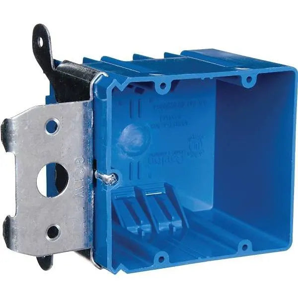 Carlon 2-Gang 34 Cu. In. Adjustable Wall Box (Blue)