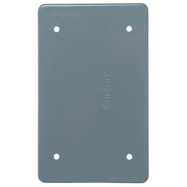 Carlon Fs Box Cover, 1-Gang, Blank