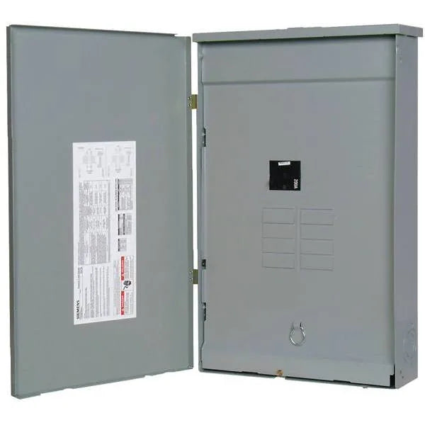 Siemens Pn Series 200a 8-Space 16-Circuit Neutral Trailer Panel Outdoor W/ Copper Bus