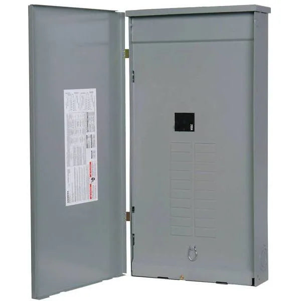 Siemens 200a 20-Space 40-Circuit Breaker Neutral Load Center Outdoor W/ Copper Bus