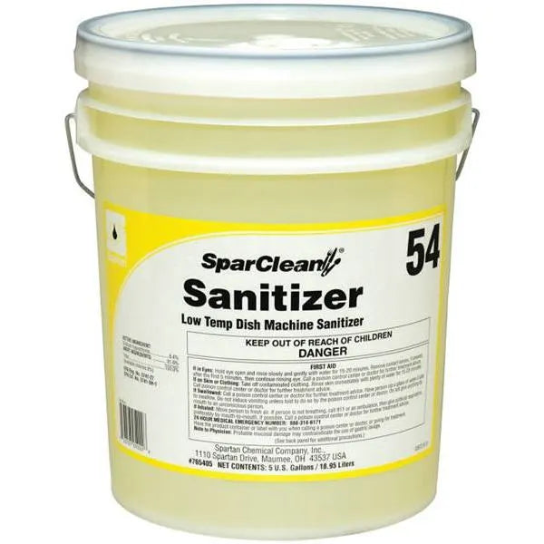 Spartan 5 Gal. Blue-Glo Fresh Scent Manual Dish Detergent