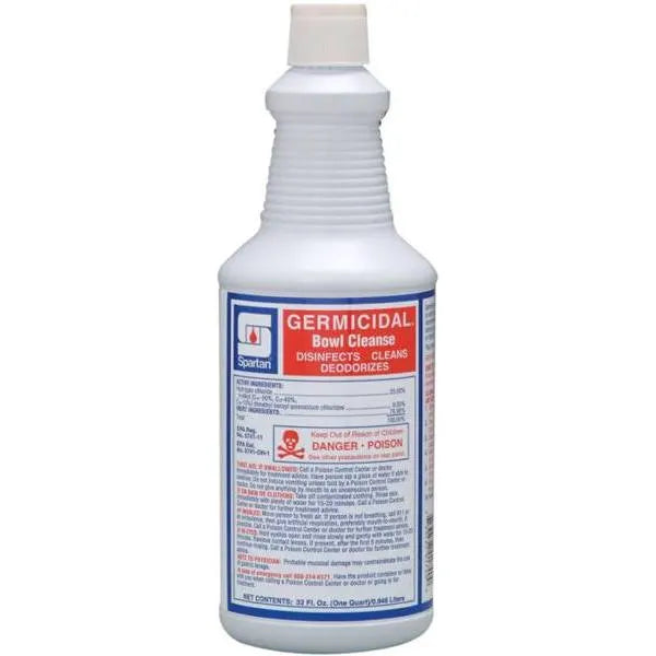 Spartan 1 Qt. Germicidal Restroom Disinfectant Toilet Bowl Cleaner