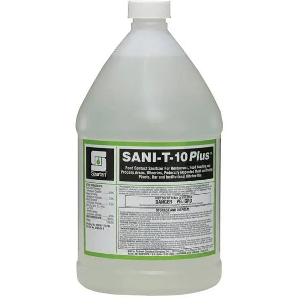 Spartan 1 Gal. Sani-T-10 Plus Food Contact Sanitizer
