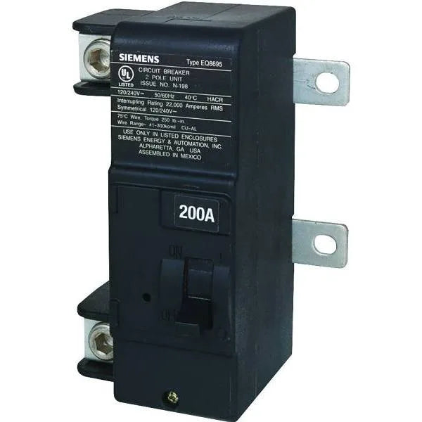 Siemens 200 Amp Main Breaker Conversion Kit