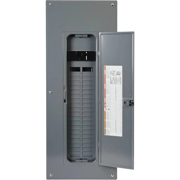 Square D Homeline 200a 40-Space 80-Circuit Load Center W/ Main Breaker And Cover