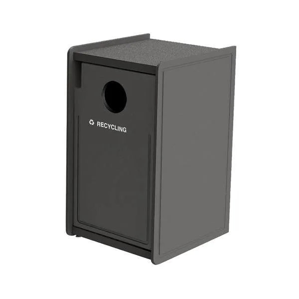 Commercial Zone Earthcraft™ Single-Stream Recycle Side Load Flat-Top Routed 30 G