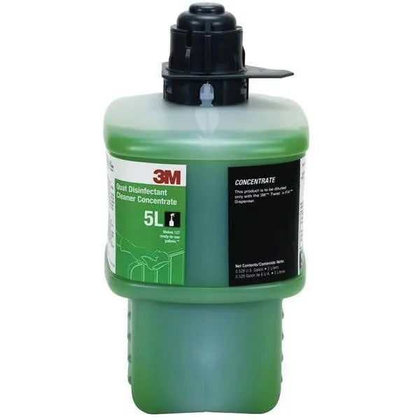 3M 2 Liter Twist 'N Fill Quat Disinfectant Cleaner 5 Liter Concentrate