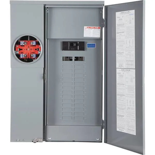 Square D Homeline 200a 30-Space Outdoor Csed W/ Solar-Ready Main Breaker