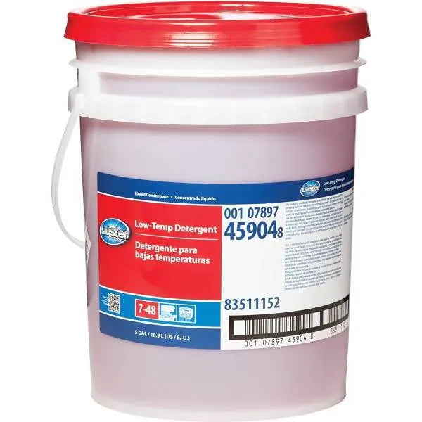 Luster Low Temperature Detergent Concentrate, Closed Loop, 5 Gal