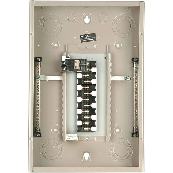 Eaton Ch 100a Plug-On Neutral 22-Space 44-Circuit Indoor Main Breaker W/ Cover