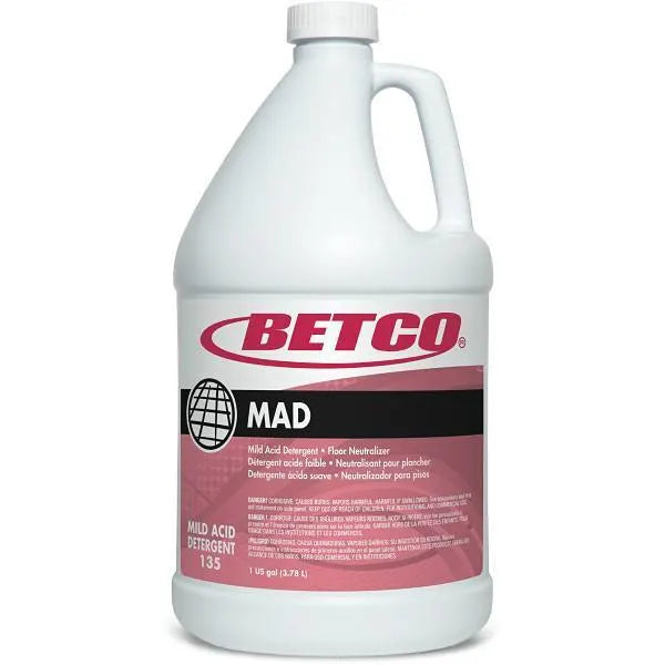 Betco 1 Gal. Mad Mild Acid Detergent