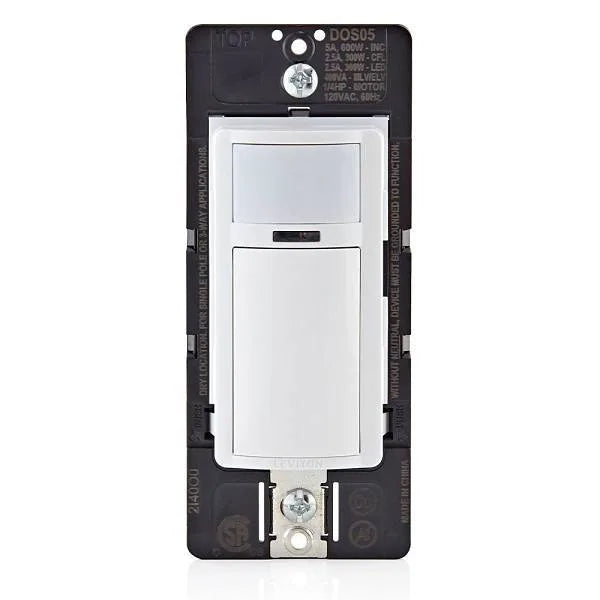 Leviton Decora Occupancy Motion Sensor Light Switch Single Pole Or 3-Way