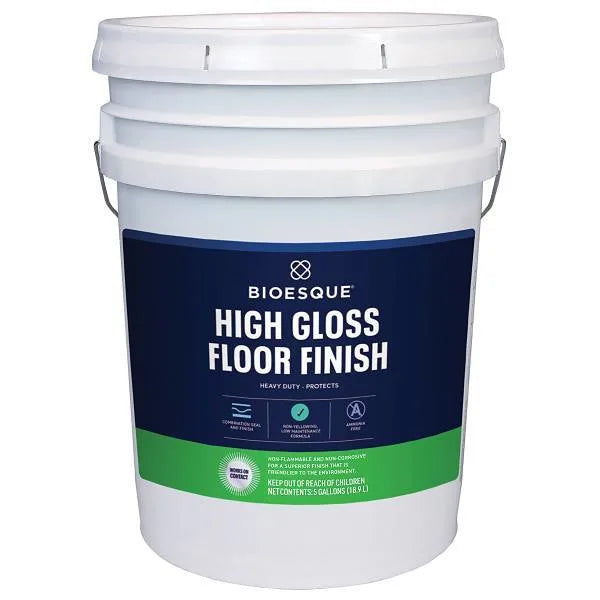 Bioesque 5 Gallon High Gloss Floor Finish Green Seal Certified
