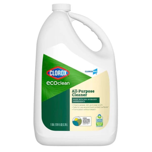 Clorox Ecoclean All-Purpose Cleaner, Cloroxpro, Refill, 128 Fl Oz