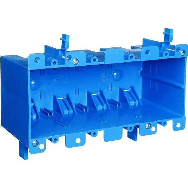 Carlon 4-Gang 71 cu. ft. Old Work PVC Electrical Box