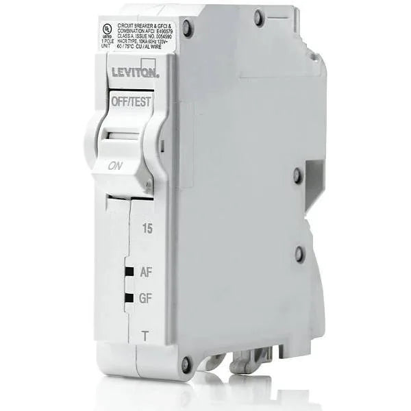 Leviton 15 Amp 120 V Afci/Gfci 1-Pole Thermal Magnetic Branch Circuit Breaker