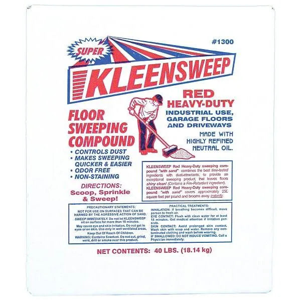 Mission Kleensweep Red Sweeping Compound