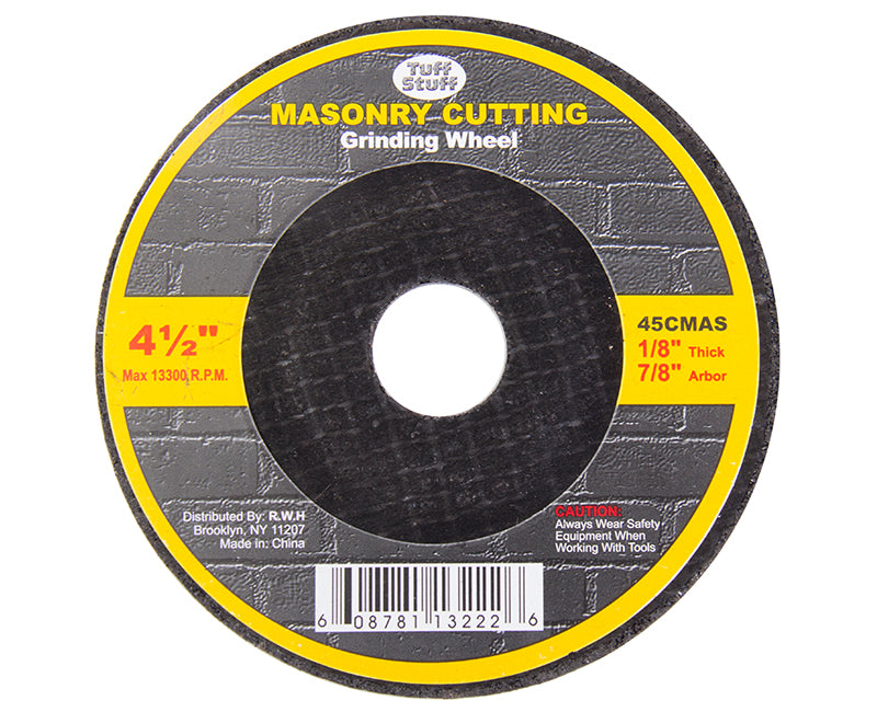 Arbor Masonry Cutting Wheel