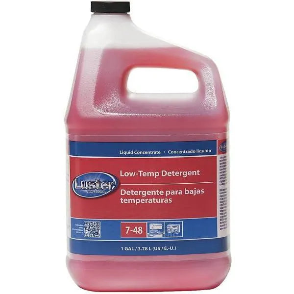 Luster Low Temp Dishwasher Liquid Detergent, Closed Loop, 1 Gal