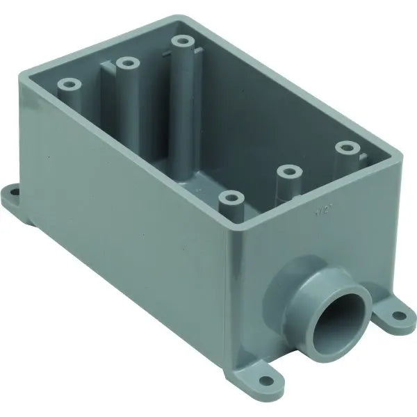 Thomas & Betts 3/4 In 1-Gang Pvc Fuse Box