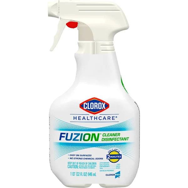 Clorox Healthcare Fuzion Cleaner Disinfectant Spray, 32 Oz