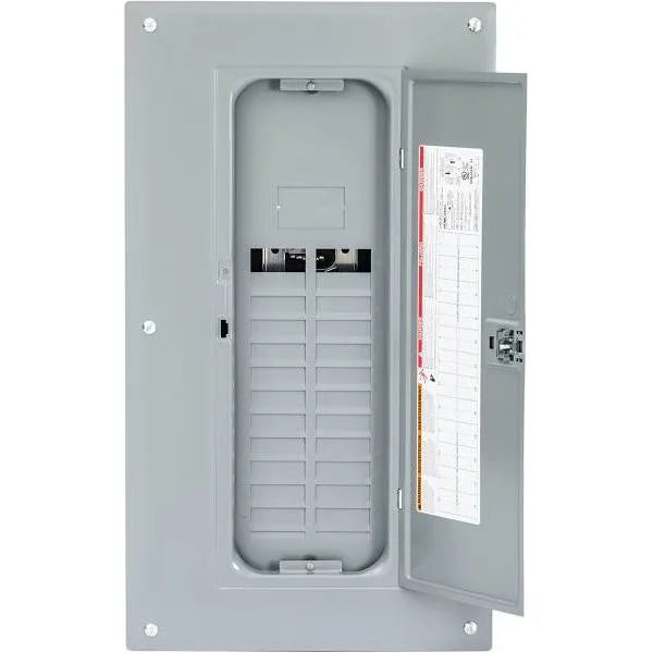 Square D Homeline 125a 24-Space 48-Circuit Load Center Qwik-Grip Plug-On Neutral