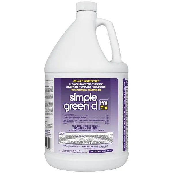 Simple Green® 1 Gallon D PRO 5 One Step Disinfectant