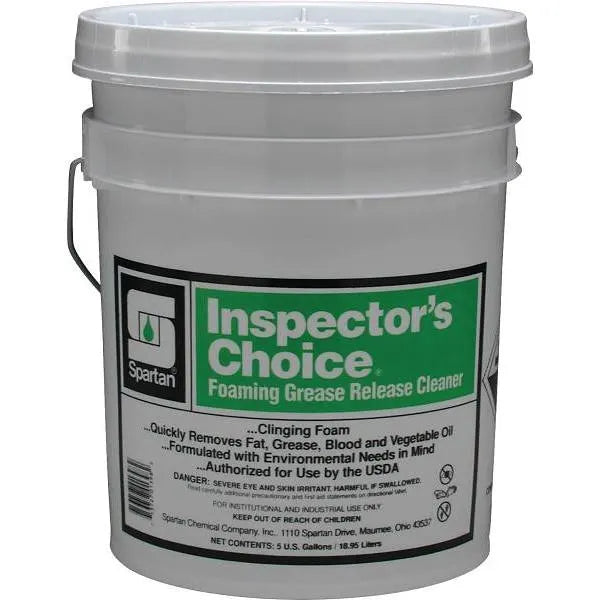 Spartan Inspector'S Choice Food Production Sanitation Cleaner, 5 Gal