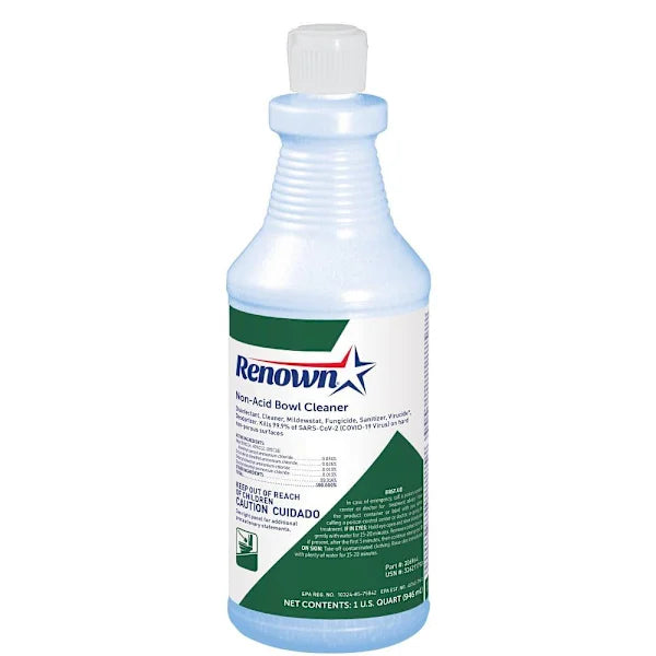 Renown Non-Acid Disinfecting And Deodorizing Toilet Bowl Cleaner Fresh Scent, 32 Fl Oz