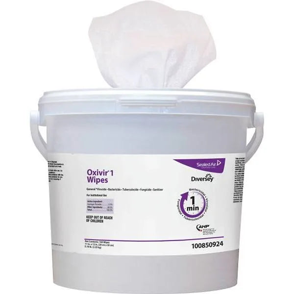 Oxivir Pre-Wetted Disinfectant Cleaner Wipes (160-Count Wipes)